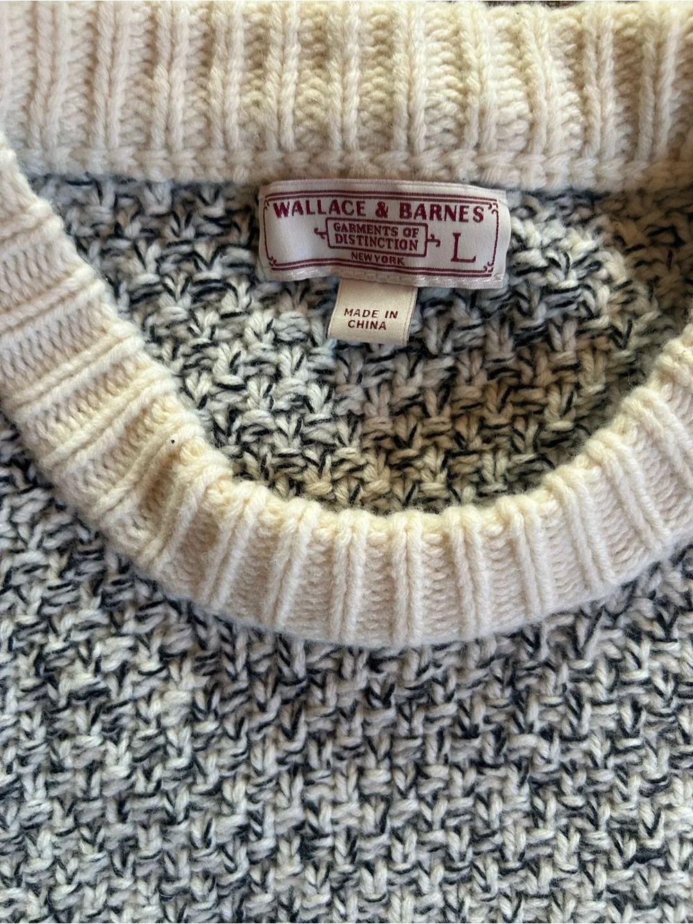J.Crew Wallace & Barnes Heavy Merino Wool Blend Sweater L